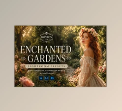 Enchanted Gardens Lightroom Presets by Luxe Lens (Brixton Film)