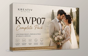 KWP07 Complete Pack - <span class='badge badge-warning'>Lightroom</span> <span class='badge badge-warning'>Presets</span> by Kreativ Wedding