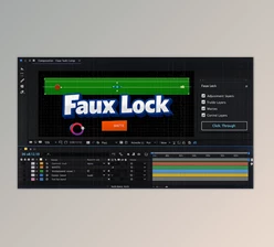 Faux Lock: After Effects Plugin by Aescripts (v1.0.1 for Win, Mac)