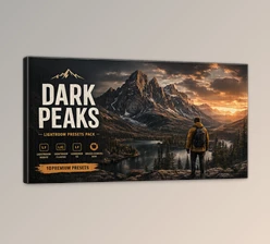 Dark Peaks - Lightroom Preset Pack by Woodland