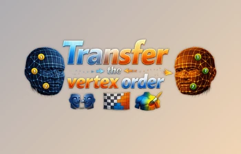 Transfer the vertex order - <span class='badge badge-warning'>Blender</span> <span class='badge badge-warning'>add</span>-on on Gumroad