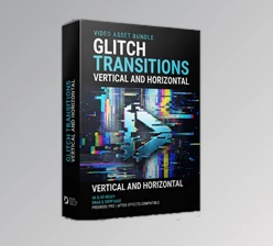 Glitch Transitions Vertical And Horizontal for AE by Videohive (64115311)