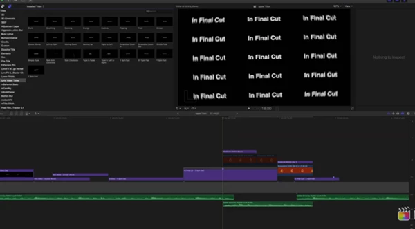 Energetic Titles for Final Cut Pro