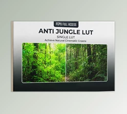 Anti Jungle LUT (Single LUT) by FCPX Full Access