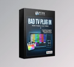 Bad TV Plug In for Final Cut Pro by FCPX Full Access