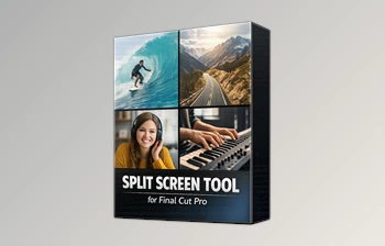 Split Screen Tool for Final Cut <span class='badge badge-warning'>Pro</span> by FCPX Full Access