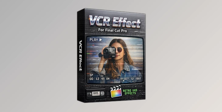 VCR Effect For Final Cut Pro