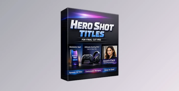 Hero Shot Titles for Final Cut Pro