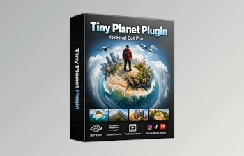 Tiny Planet Plugin for Final Cut <span class='badge badge-warning'>Pro</span> by FCPX Full Access