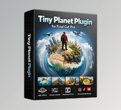 Tiny Planet Plugin for Final Cut Pro by FCPX Full Access