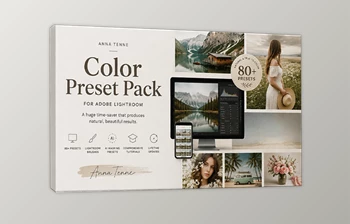 <span class='badge badge-warning'>Color</span> Preset Pack for Lightroom by Anna Tenne