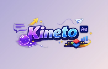 Kineto - <span class='badge badge-warning'>AE</span> Text to Motion Tool by <span class='badge badge-warning'>Aescripts</span> (v1.0.0)