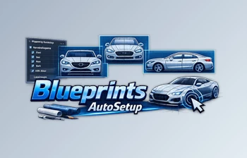 Blueprints Autosetup - Blender Addon by Superhivemarket (<span class='badge badge-warning'>v1.3</span>)