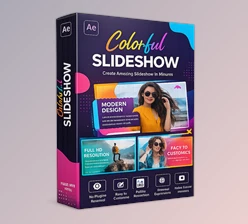 Colorful Slideshow for AE by Majoroff (Videohive 64207448) 