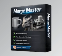 Merge Master - Blender Addon by Superhivemarket (v1.0.0)