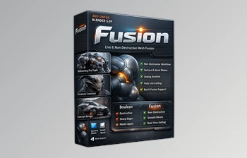 Fusion - <span class='badge badge-warning'>Blender</span> Addon by Superhivemarket (v1.0.0)
