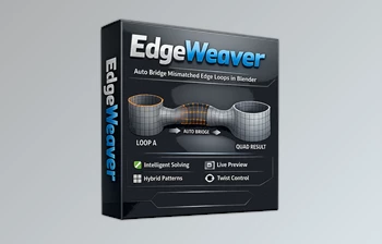 Edgeweaver: <span class='badge badge-warning'>Blender</span> Addon by Superhivemarket (v1.0.0)
