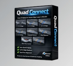 Quad Connect - Blender Addon by Superhivemarket (v1.0)