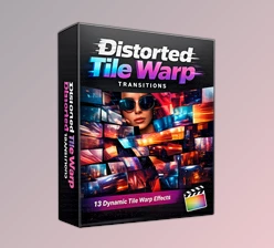 Distorted Tile Warp Transitions by FCPX Full Access