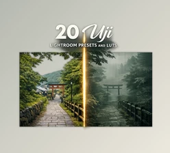 20 Uji Lightroom Presets and LUTs by Sparklestock