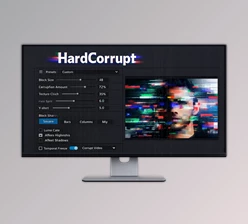 HardCorrupt - Glitch Corruption Effect for AE by Aescripts (v1.0 for Win)