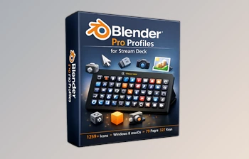 <span class='badge badge-warning'>Blender</span> Pro Profiles For Stream Deck by Sideshowfx (<span class='badge badge-warning'>v2.1</span>)