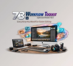 73 Workflow Toolkit Lightroom Presets by Dreams and Sparks (Vol. I)