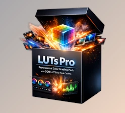 LUTs Pro: Professional Color Grading Pack with 500 LUTs For Final Cut Pro by Videohive (56582536)