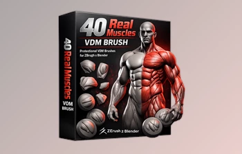 <span class='badge badge-warning'>40</span> Real Muscles VDM Brush by Artstation