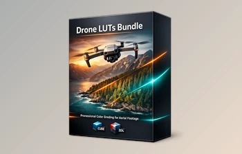 Drone <span class='badge badge-warning'>LUTs</span> Bundle for Videographers by FilterGrade (Marcel Dornis)