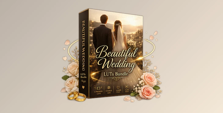 Beautiful Wedding LUTs Bundle
