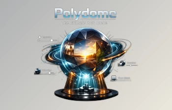 Polydome - The <span class='badge badge-warning'>Ultimate</span> Hdri Dome for Blender by Superhivemarket (v2.0.0)