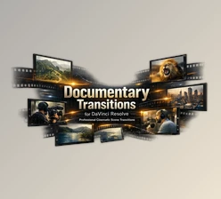 Documentary Transitions for DaVinci Resolve by Videohive (63828356)