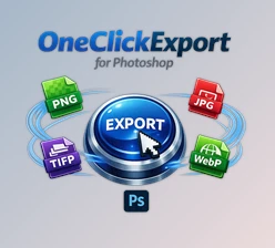 OneClickExport for Photoshop by Aescripts (v1.0)