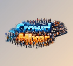 Crowd Mixer - Blender Addon by Superhivemarket (v2.0.1)