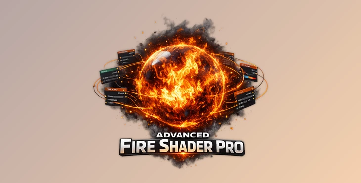 Advanced Fire Shader Pro
