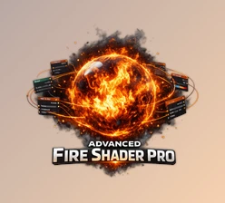 Advanced Fire Shader Pro - Blender Addon by Superhivemarket