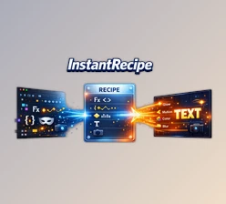 InstantRecipe - AE Tool for Save The Whole Treatment by Aescripts (v1.0.0)