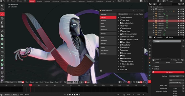 CHERUB Themes for Blender
