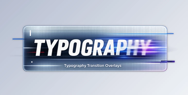 Typography Transition Overlays