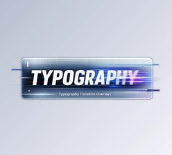 Typography Transition Overlays for After Effects by Videohive (64505821)