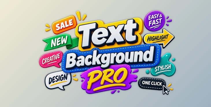 Text Background Pro