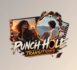 Punch Hole Transitions by Blindusk