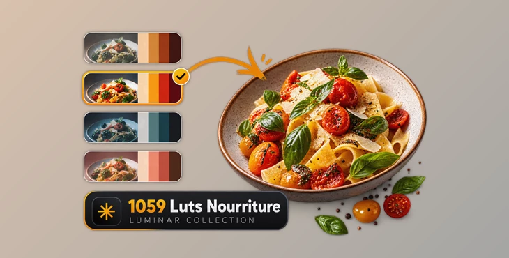  1059 Luts Nourriture Luminar Collection