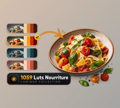 1059 Luts Nourriture Luminar Collection by Perfect Exposure