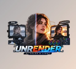 Unrender - AE Color Correction Plugin by Aescripts (v1.0.0 for Win, Mac)