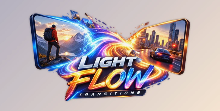 Light Flow Transitions