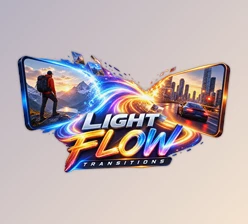 Light Flow Transitions for AE by Videohive (64737032)