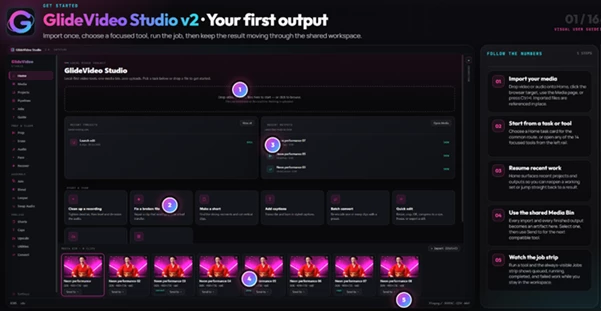 GlideVideo Studio