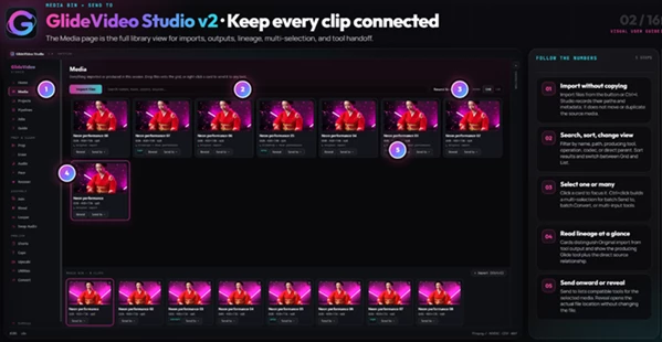GlideVideo Studio